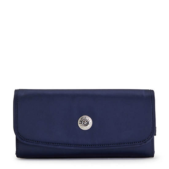 Kipling Money Land Snap Wallet Wallets Cosmic Blue | CA 2190KO